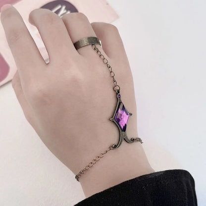 Homura Akemi Soul Gem Bracelet - Anime Cosplay Hand Chain Jewelry Accessory and Costume Prop