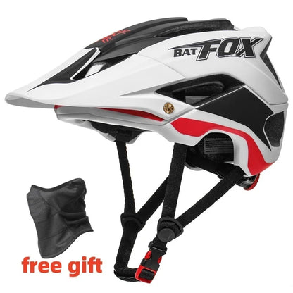 BATFOX MTB Cycling Helmet – Ultralight Men’s Bicycle Helmet Casco for Mountain & Road Racing Speedframe Safety Gear