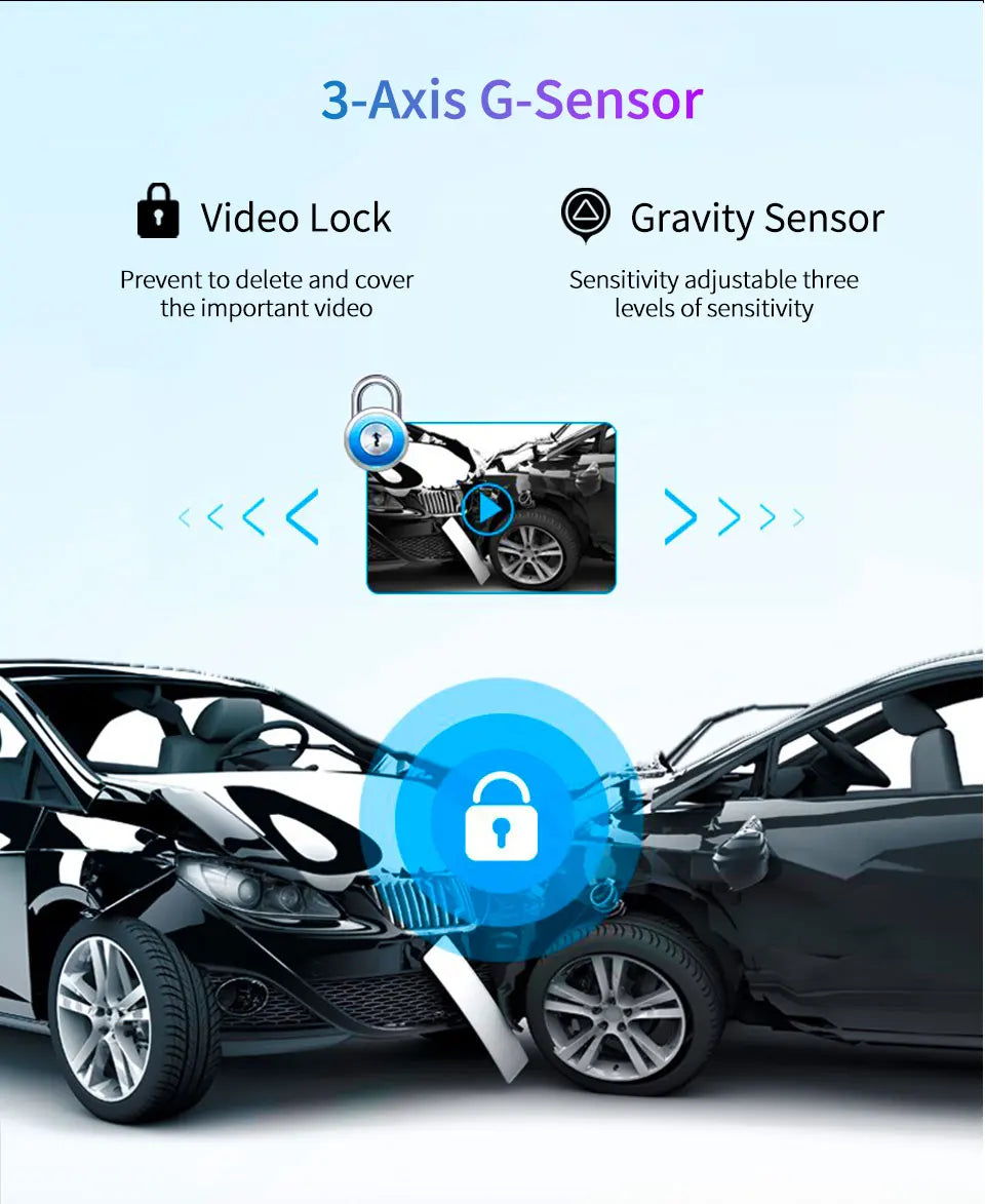 4K Dash Cam Car Mirror – 3840x2160P Video Recording, Wireless CarPlay & Android Auto, 5G WiFi, GPS Navigation