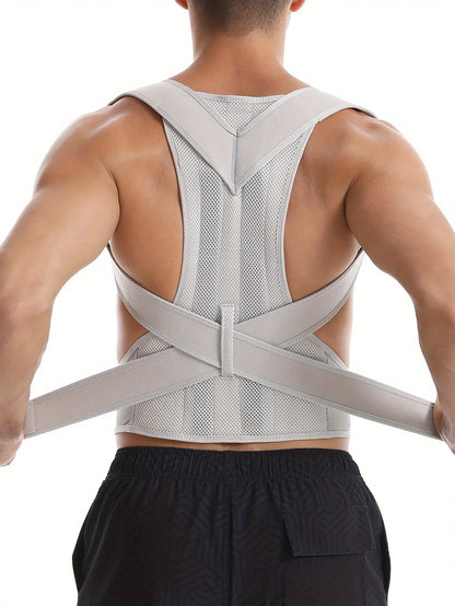 Hunchback Posture Corrector – Chest, Shoulder & Neck Support Tape Training Equipment