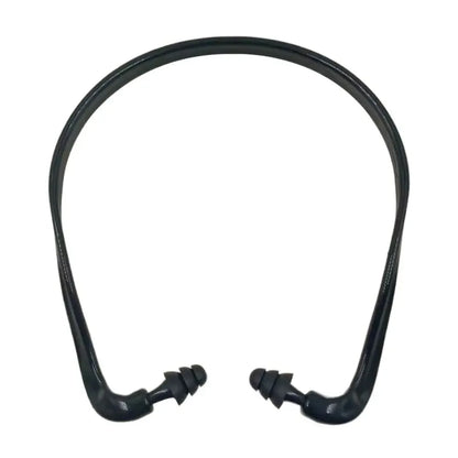 Soft Silicone Head-Mounted Earplugs – Blue, Black & Orange Anti-Noise Ear Protection for Swimming & Sleeping