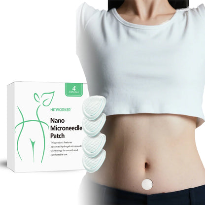 Nano Microneedle Skin Patches - 4PCS High-Absorption Skin Care & Body Firming Patches