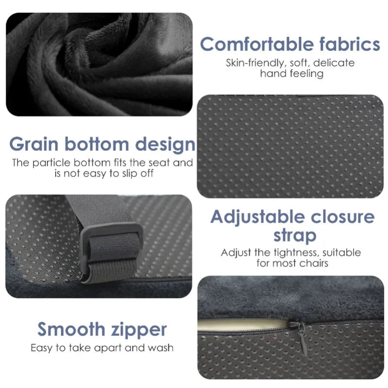 Memory Foam Office Game Chair Armrest Pad - Elbow Pillow for Comfortable Support, Sofa Cushion for Home Armrest Mat