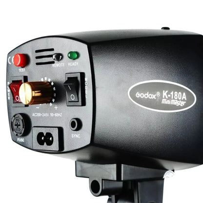 Godox K180A 180Ws Studio Strobe Flash - Photography Fill Light for Studio Video & Photo Shoots