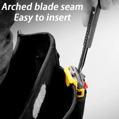 DC-7 Blade Storage & Disposal Box - Portable Safety Organizer for Thin Art Blades and Blade Handling