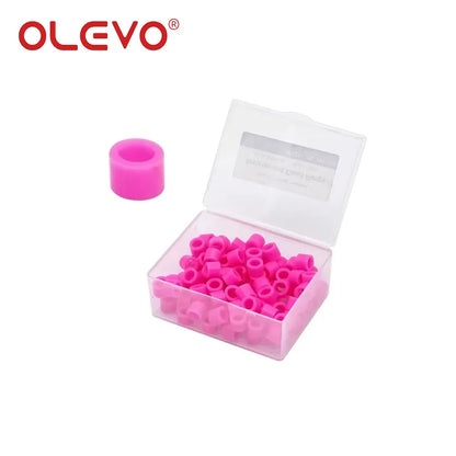 100pcs Dental Silicone Color Code Rings - Autoclavable Instrument Marking Bands for Dentist Surgical Tools Identification