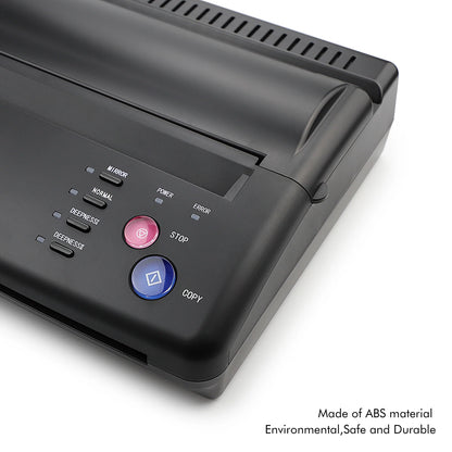 Tattoo Transfer Machine - Thermal Stencil Copier Printer for Tattoo Photos & Transfer Paper, Ideal for Beginners
