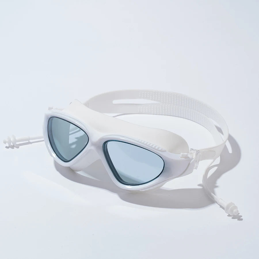 Seasprint Swimming Goggles - Anti-Fog UV Protection Waterproof Adjustable Silicone Swim Glasses