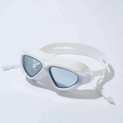 Seasprint Swimming Goggles - Anti-Fog UV Protection Waterproof Adjustable Silicone Swim Glasses