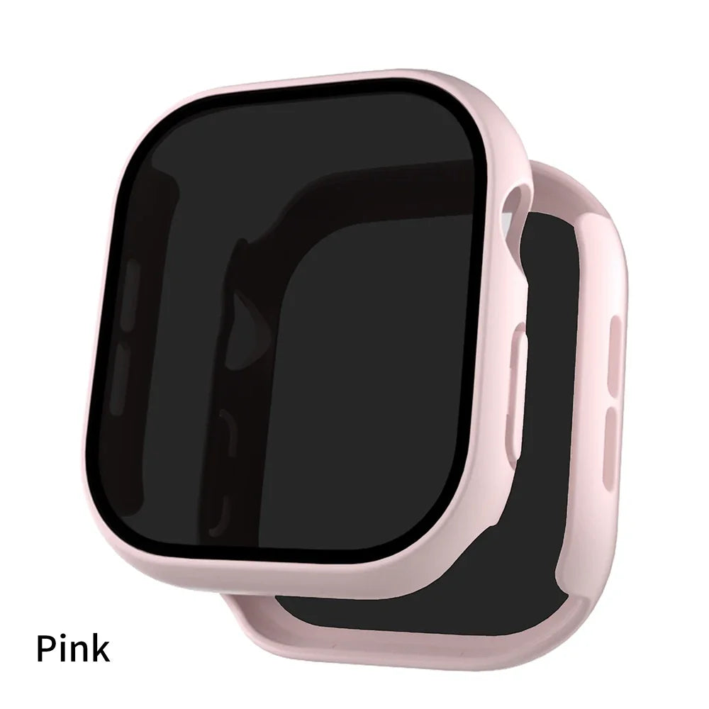 Privacy Tempered Glass & Case for Apple Watch Series 10 – 42mm/46mm Anti-Peeping Screen Protector Cover