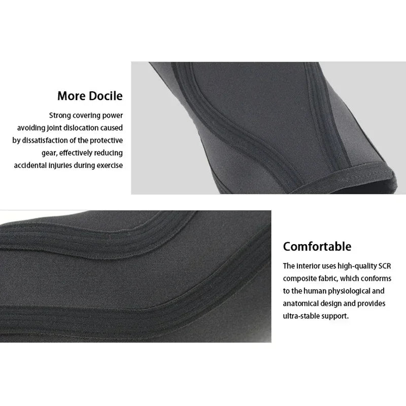 7mm Squat Knee Sleeves – Neoprene Compression Support for Men & Women, Gym, CrossFit, and Weightlifting Knee Protection