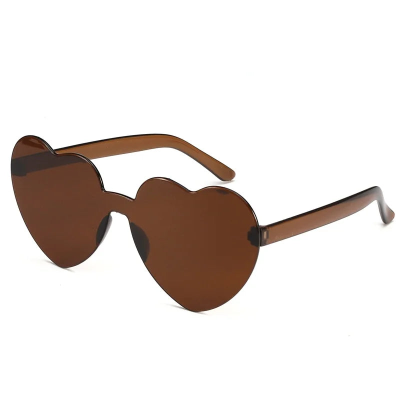 Women’s Fashion Heart-Shaped Glasses Watch - Nighttime Light Diffraction to Heart Shape, Stylish Female Sunglasses