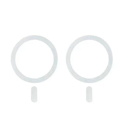 MagSafe Magnetic Plate Ring – Universal Metal Sticker for Wireless Charging & Car Holder Support