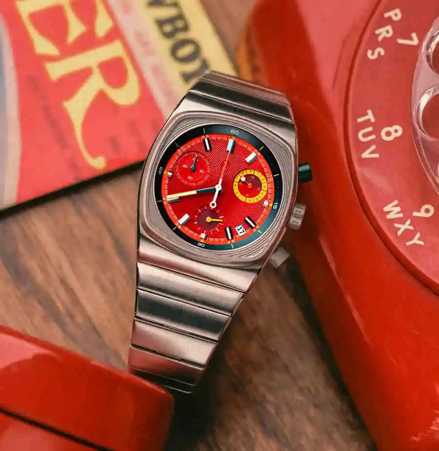 2024 Square Men's Watch — Lightweight Niche Luxury High-End Trendy Timepiece