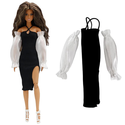 NK Princess Wedding Dress for 30CM Dolls – 1/6 Doll Clothes with Noble Skirt & 11.5" Doll Shoes, Perfect Gift