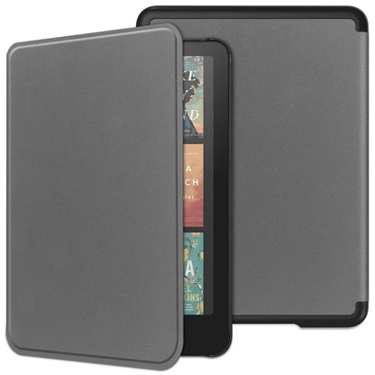 Leather Auto Sleep Case for Kindle Colorsoft Signature Edition (1st Gen, 7") & Paperwhite 12th Gen Protective Cover Funda