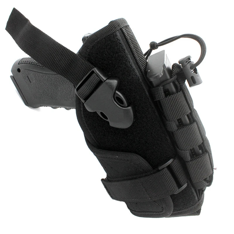 Concealed Tactical Gun Holster - Molle Pistol Belt Holster with Magazine Pouch for G2C PX4 M9 USP SIG P226 M1911 GL17 P99 SP2022
