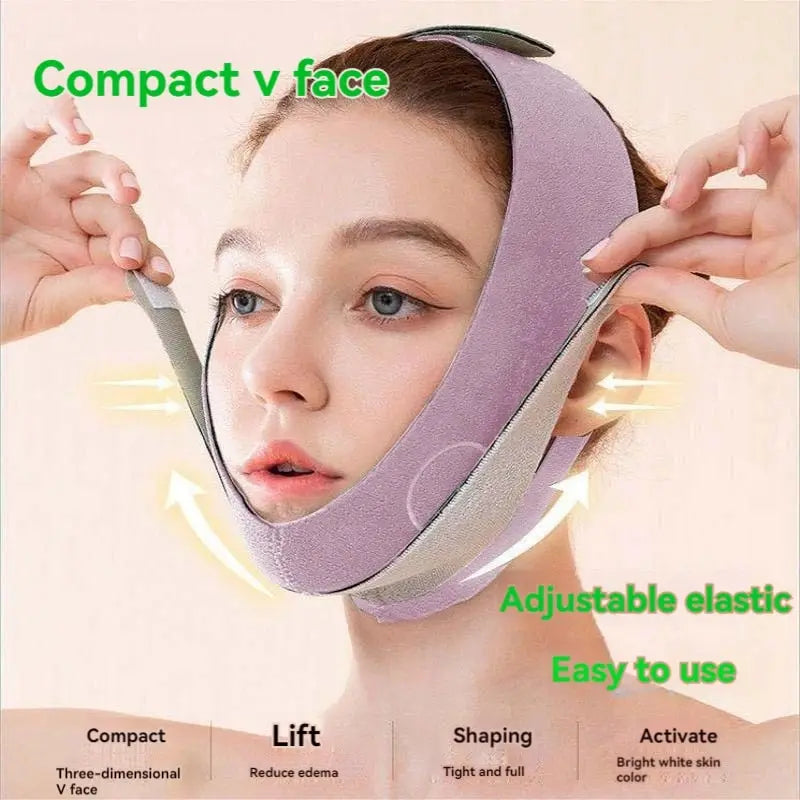Slimming Face Belt – Lifting Double Chin Mask for All Face Shapes, Tight but Comfortable Facial Slimming Tool