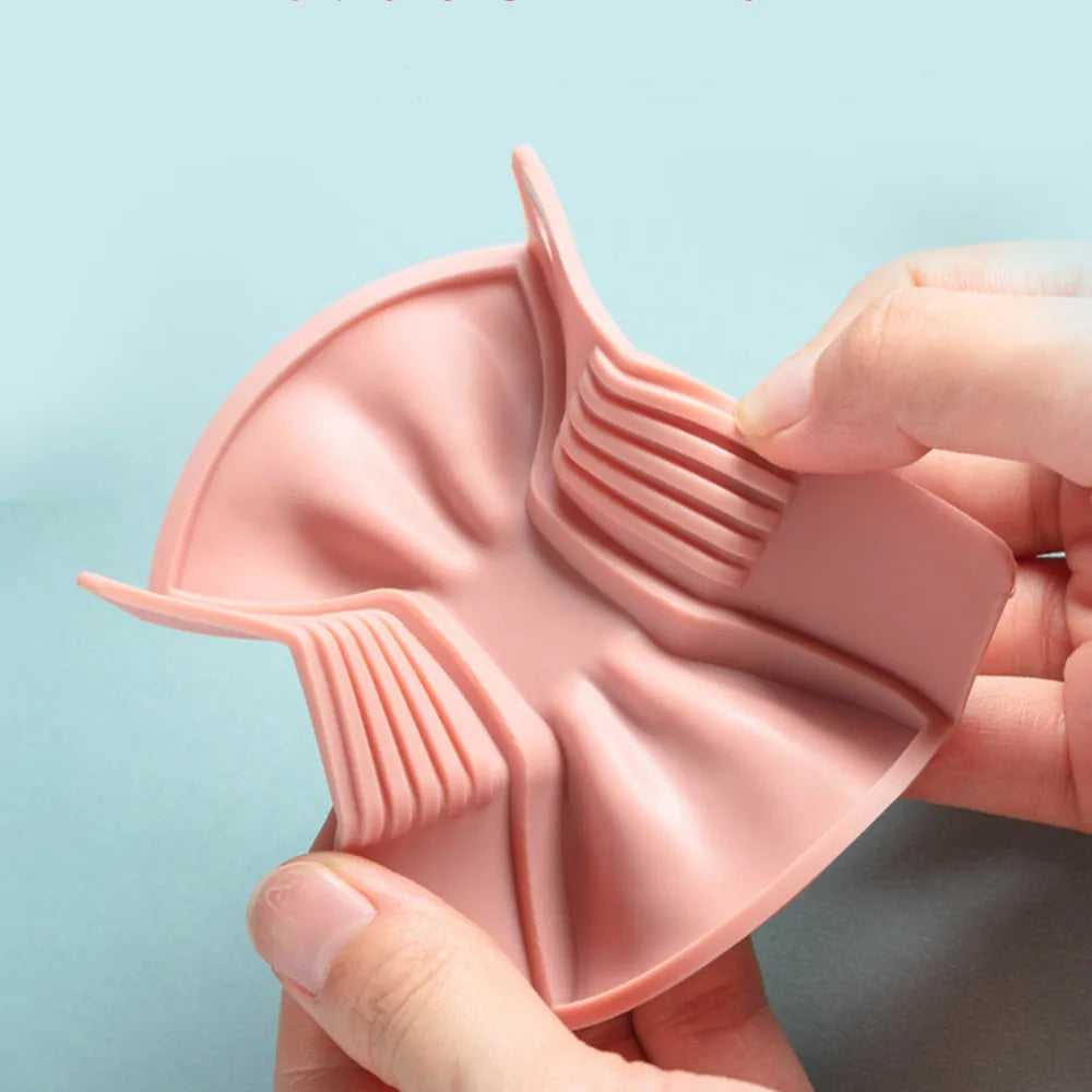Kitchen Pot Clip - Anti-Scald Non-Slip Handle Cover with Creative Bow Shape Design - Cooking Oven Glove with Bowknot