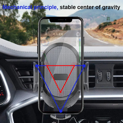 Universal Gravity Dashboard Phone Holder: Car Stand Support for iPhone 13/12/11, Xiaomi, Samsung - Mobile Phone Mount