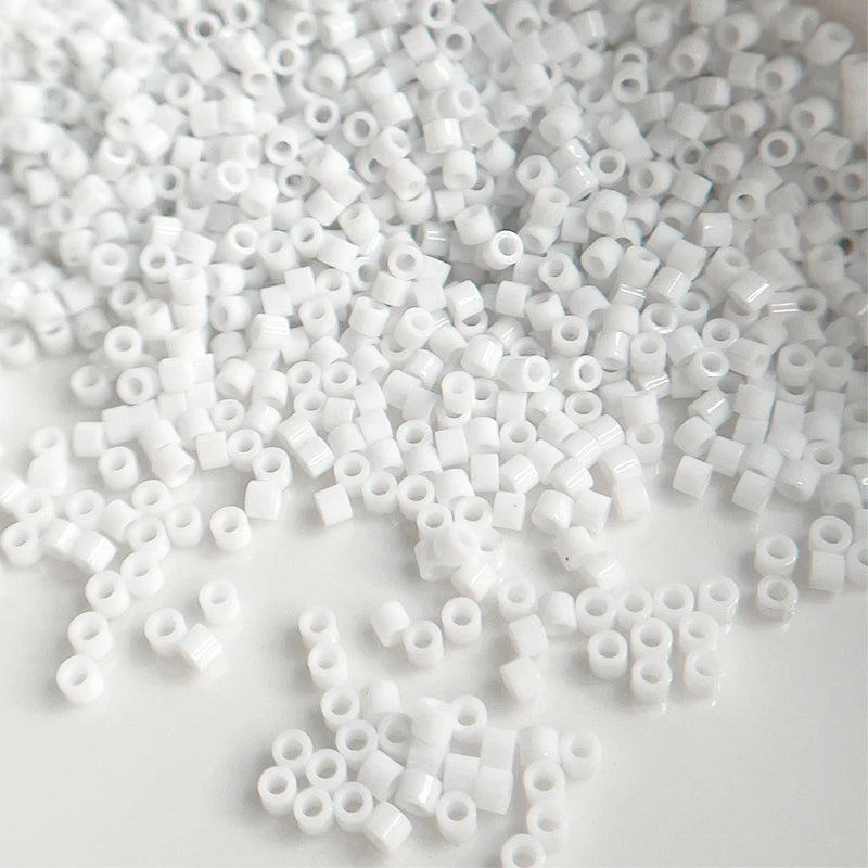 Oil Painting Color Glass Seed Beads - 11/0 Loose Spacer Beads for DIY Jewelry Making, Sewing & Craft Accessories