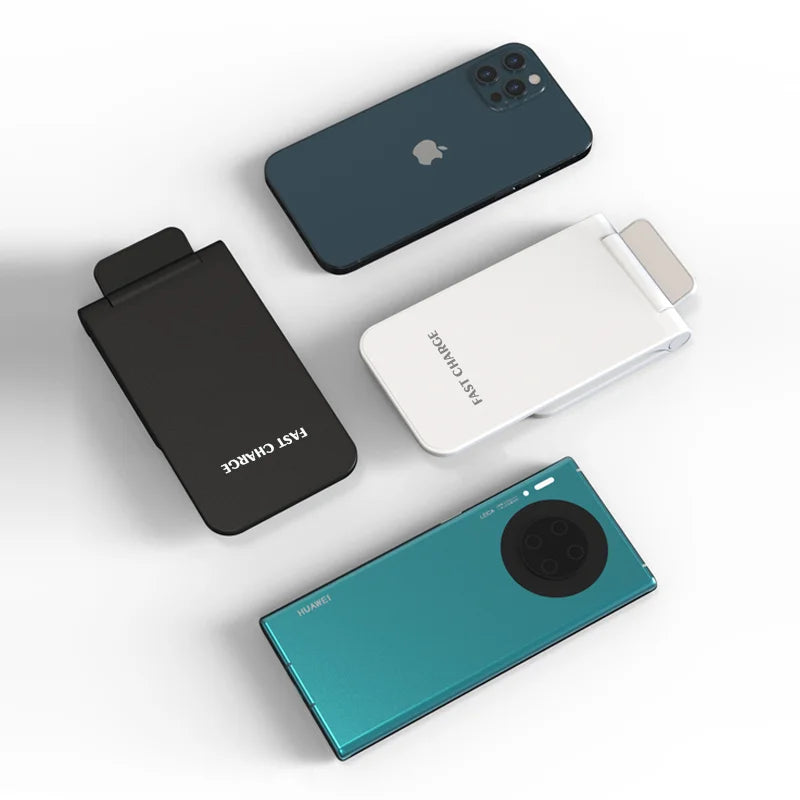 Fast Wireless Charging Stand - Compatible with iPhone 17/15/14/13/12/11 Pro & Samsung Galaxy Devices