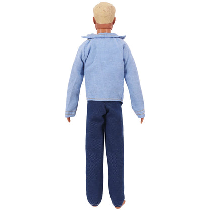 High-Quality 30cm Doll Dress — Clothes for Babi & Ken Dolls, Perfect Birthday & Christmas Gift for Girls