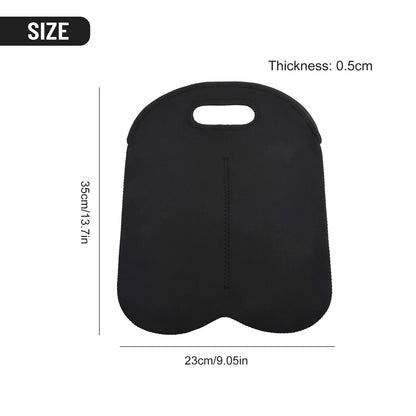 Neoprene Wine Bottle Freezer Bag – Portable Cooler for Carrying 2 Bottles, Perfect for Parties & Bottle Protection