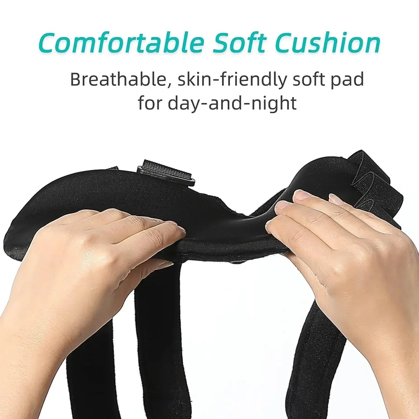 Adjustable Hand Brace for Stroke Recovery — Finger and Wrist Support Splint for Night Use, Arthritis & Tendonitis Relief