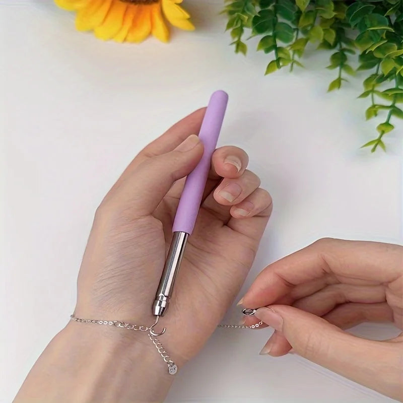 Jewelry Helper Bracelet Tool – Fastening & Unfastening Aid for Clasps, Hooks, Zippers, and Crafts