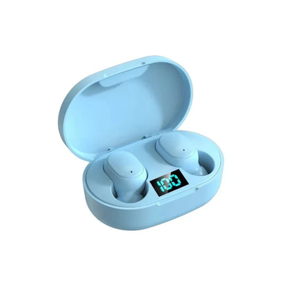 E6S TWS Bluetooth Earphones – Wireless Noise Cancelling Headset with Mic for Xiaomi & iPhone
