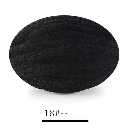 250g Extra Thick Ice Chenille Yarn Ball for Hand Knitting – Soft DIY Blanket, Cushion, Scarf & Pet Bed Yarn for Craft Projects