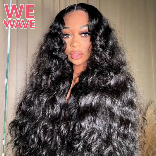 40 Inch Loose Body Wave Lace Front Wig – High-Density 13x6 HD Brazilian Black Human Hair for Women