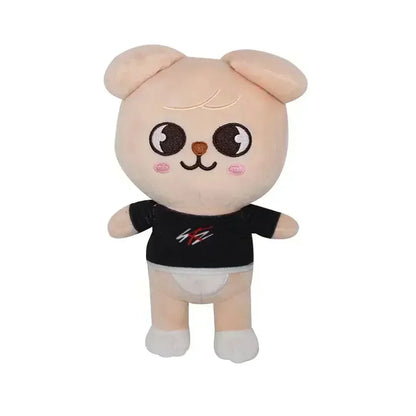 Kpop SKZOO Plush Keychain – Cute Dog Pendant Toy for Kids, Backpack Hanging, Birthday Gift