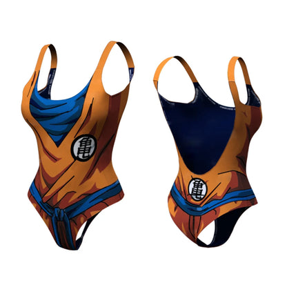 Backless One Piece Swimsuit - Women's Brazilian Summer Swimwear for Beach and Pool