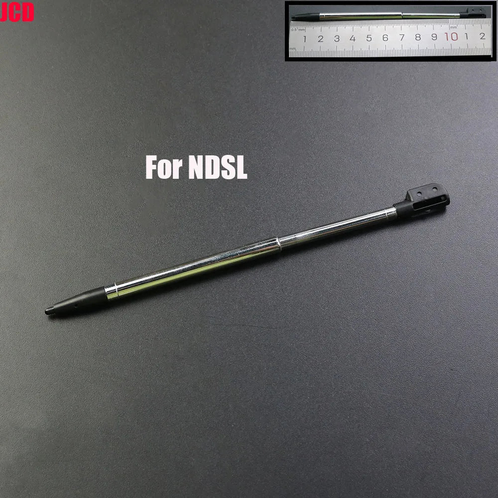 Black Plastic & Metal Telescopic Stylus Pen – Touch Screen Stylus for 2DS, 3DS, New 2DS LL/XL, New 3DS XL/LL, NDSL, NDSi, NDS & Wii