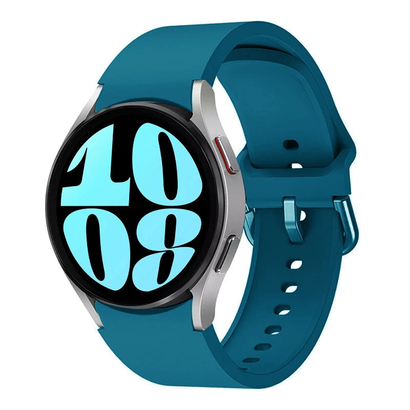 Silicone Replacement Strap for Samsung Galaxy Watch – Sport Bands for Watch 4, 5, 6, 7 (40-47mm)