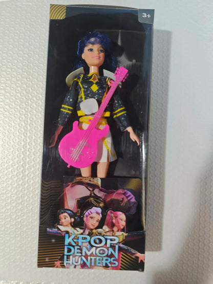 2025 Anime K-Pop Demon Hunters 30CM Vinyl Doll – Rumi Mira Zoey Birthday Gift for Girls