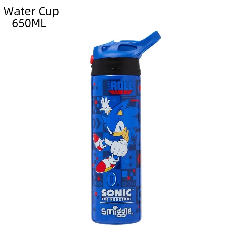 Smiggle Sonic Cartoon Backpack — Australia Schoolbag for Kids, Anime Student Bag & Gift
