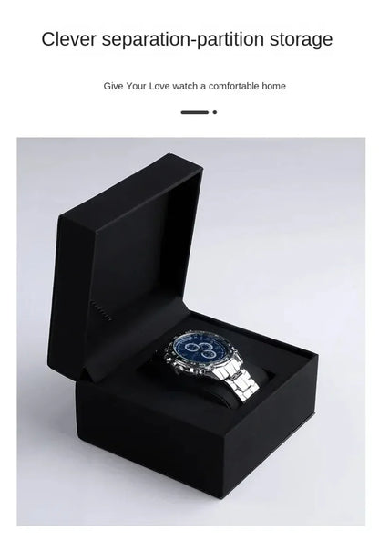 Custom Logo Watch Storage Box – Professional Packaging Case for Business, Transport & Personal Gift Use
