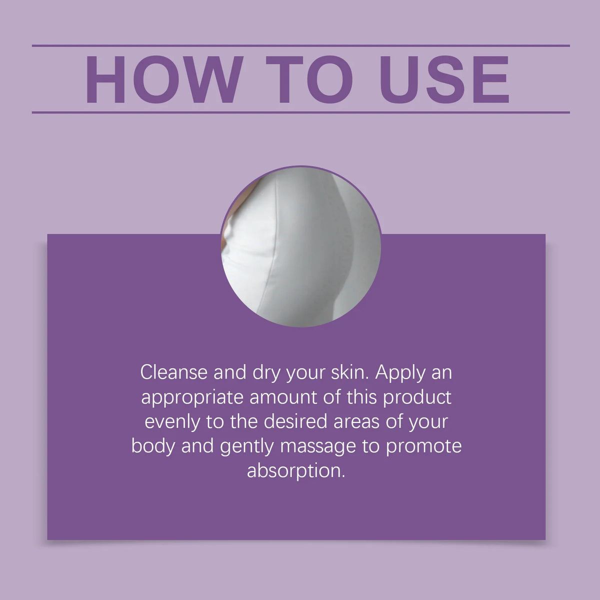 Buttock Smoothing & Firming Cream - Moisturizing Hip Massage Lotion for a Lifted, Plumper-Looking Appearance