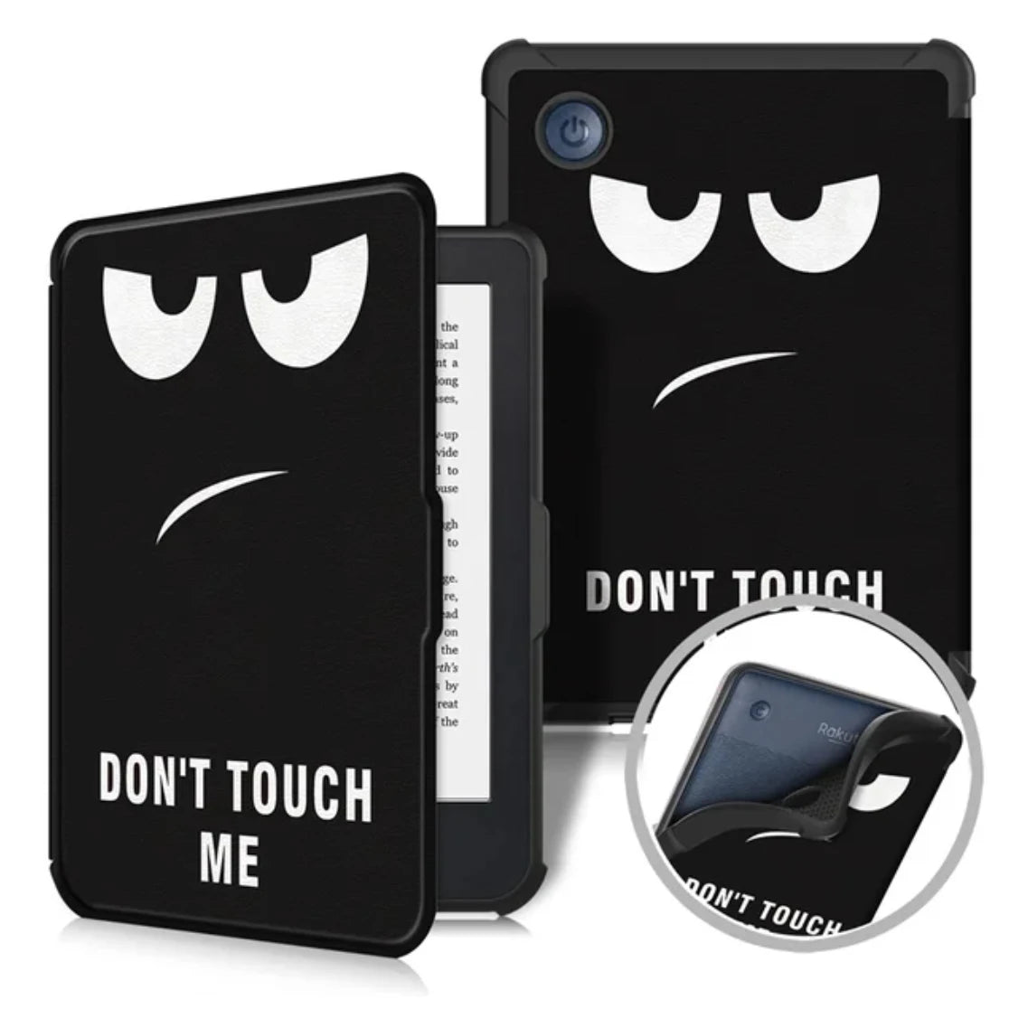 Kobo Clara BW/Clara Colour 2024 Case - 6 Inch Auto Wake Sleep PU Leather Cover, Soft Magnetic Ereader Hoesje N365 N367 Funda
