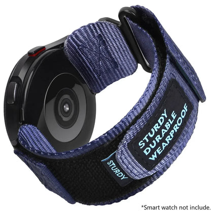 20mm 22mm Nylon Sport Watch Band — Thick Colorful Replacement Strap for Men & Women Watches