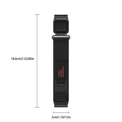 Rugged Nylon Quick Fit Watch Band — Compatible with Garmin Fenix E 8/7X/7/6/6X/5/5X/3HR