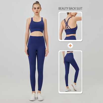 Women's High Waist Seamless Leggings - Naked Feel Push Up Yoga Pants For Fitness, Running & Gym Training