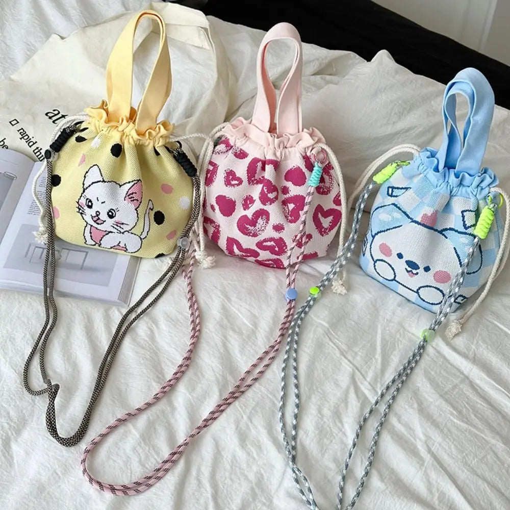 Cute Adjustable Crossbody Bag Chain Strap – Detachable Stripe Shoulder Bag & Phone Hanging Rope Accessory