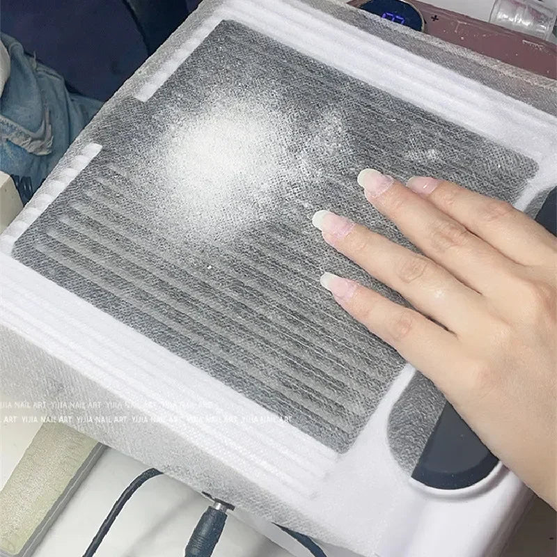 Nail Vacuum Filter Paper - Ultra-Thin Non-Woven Cotton Dust Collector Filters for Nail Dust Cleaners