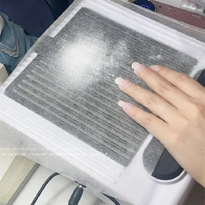 Nail Vacuum Filter Paper - Ultra-Thin Non-Woven Cotton Dust Collector Filters for Nail Dust Cleaners