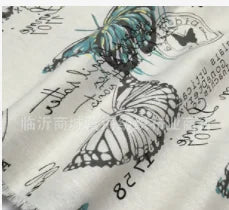 African Ankara Cotton Fabric - World Map Print for Sewing, Tablecloths, Pillows, Bags & Curtains