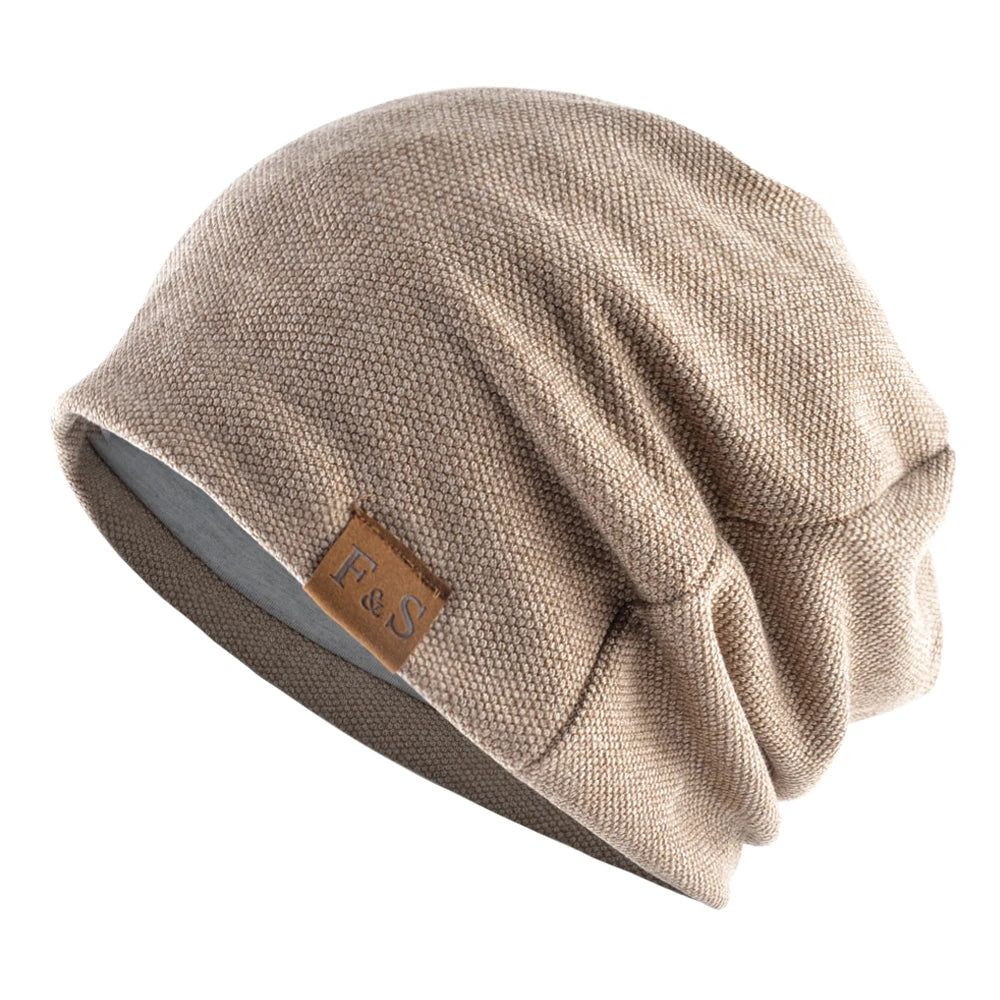 Unisex Fashion Skullies Beanie Hat – Breathable Soft Solid Color Summer & Spring Casual Sport Cap for Men and Women